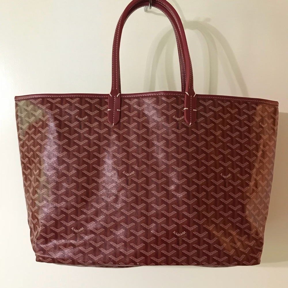 Red Goyard Saint Louis Bag! Perfect Condition!